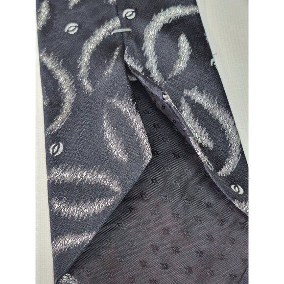 Strathmore All Silk Mens Tie With Abstract Pattern 58" - Picture 6 of 9